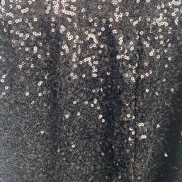 Daisy Mae by Obviously Chic Black Sequin Sparkle Legging Pants - Size Small - Picture 12 of 14